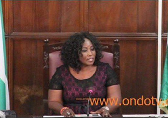 51033 ondos first female speaker gives birth at 54
