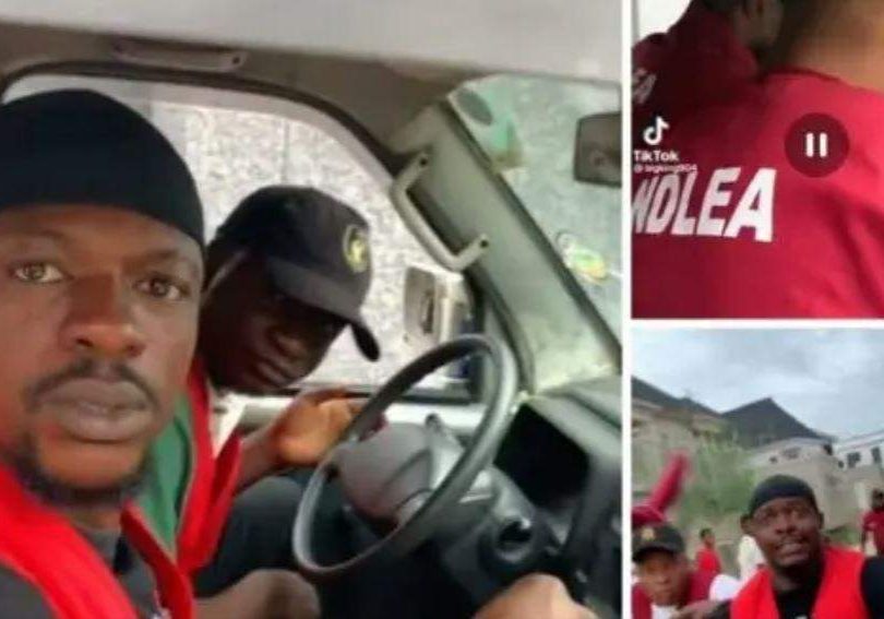 52007 ndlea dismisses video of officers in lagos minibus 52007 ndlea dismisses video of officers in lagos minibus