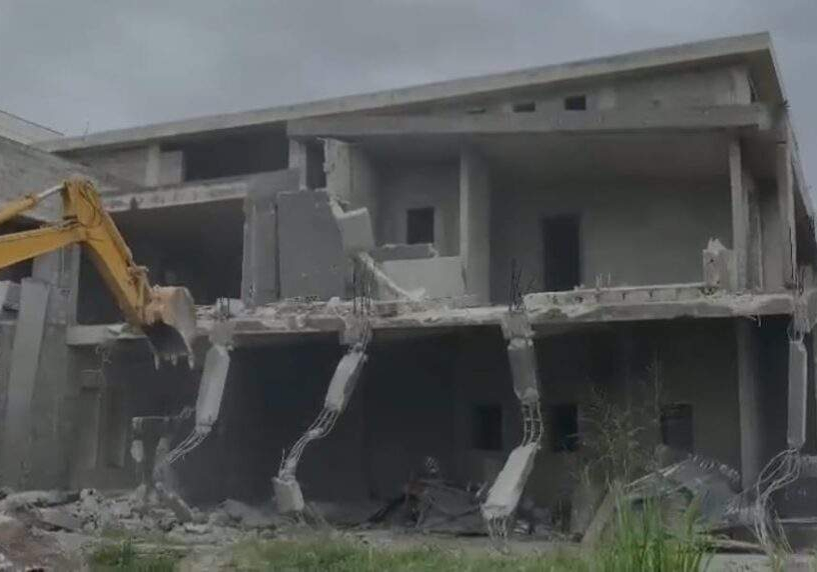 53078 building collapse lagos begins demolition in banana island