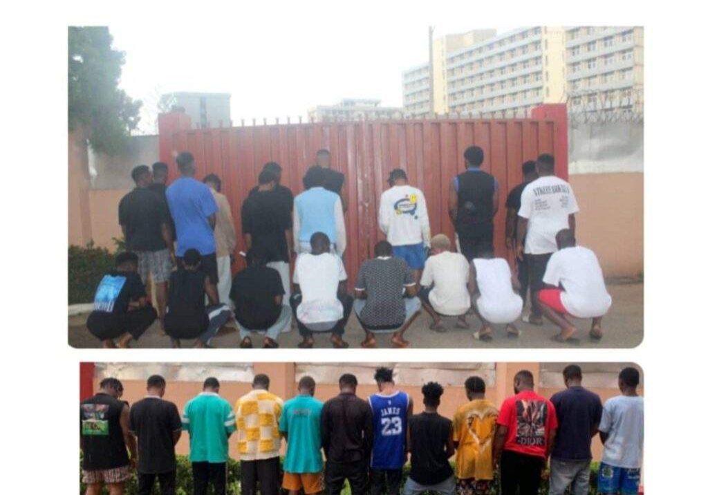 56555 efcc arrests 34 yahoo boys in delta 56555 efcc arrests 34 yahoo boys in delta