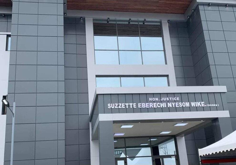 58099 wike knocked for naming new rivers courthouse after wife 58099 wike knocked for naming new rivers courthouse after wife
