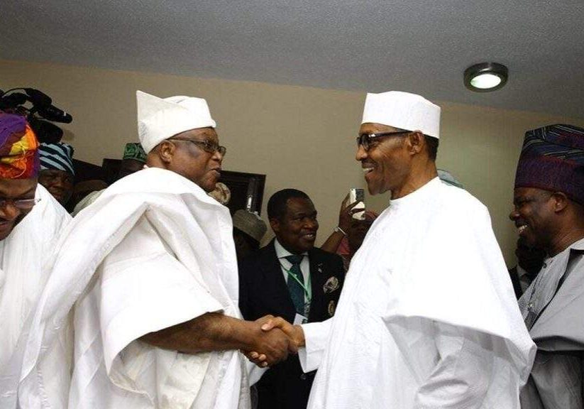 60295 im proud of my relationship with you buhari tells awujale