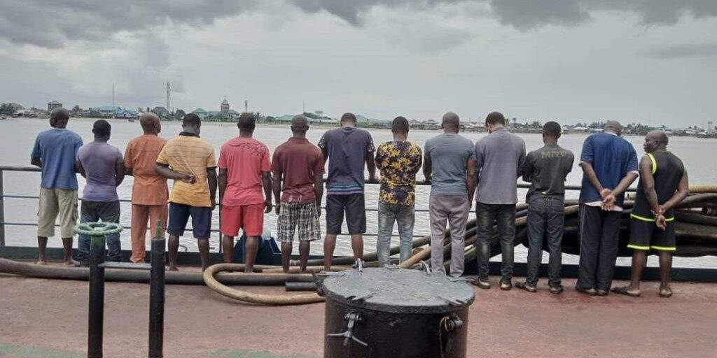 6046 nigerian military destroys several illegal refineries apprehend 19 suspects in niger delta 6046 nigerian military destroys several illegal refineries apprehend 19 suspects in niger delta