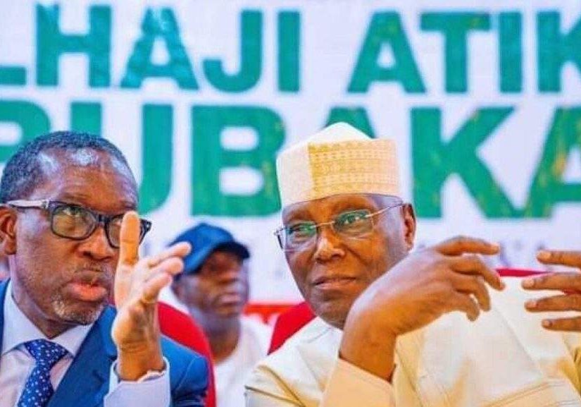 6173 nigeria election okowa thanks pdp atiku for vp ticket