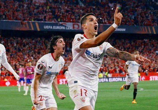 63121 sevilla secure europa league final spot with stunning victory over juventus