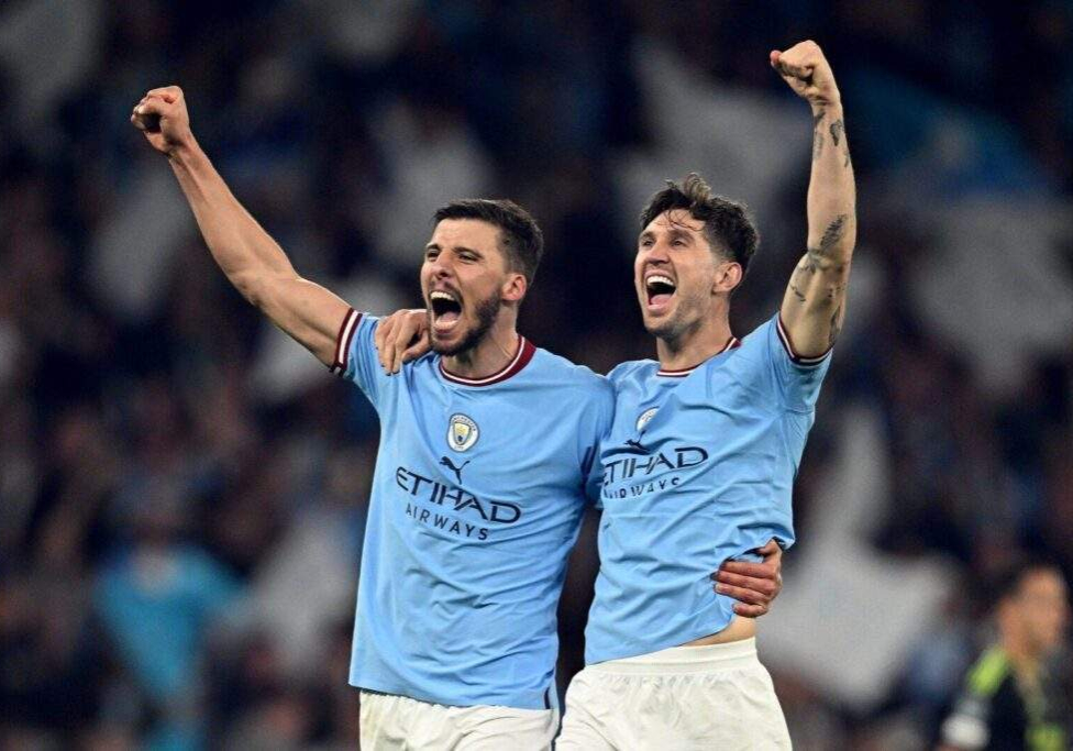 63977 manchester city clinches premier league title with one game left to play