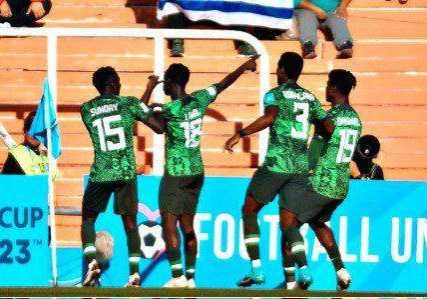 64504 nigerias flying eagles secure a 2 1 victory over the dominican republic in the fifa u 20 world cup opener