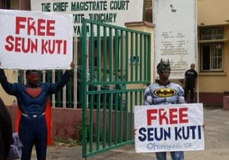 65302 supporters demand release of seun kuti as trial is adjourned in lagos court 65302 supporters demand release of seun kuti as trial is adjourned in lagos court