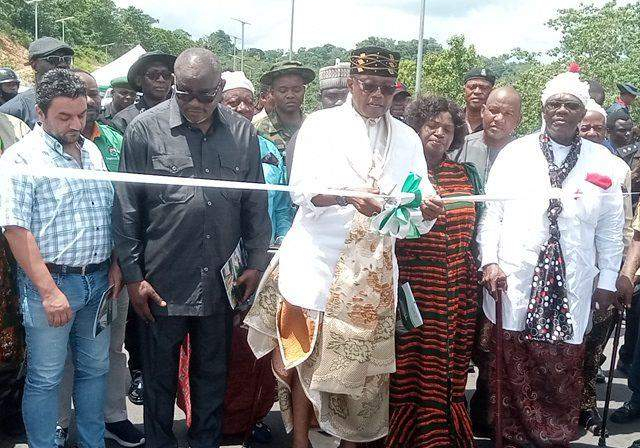 65430 buhari commissions 1 2km ikom bridge boosting economic activities in cross river