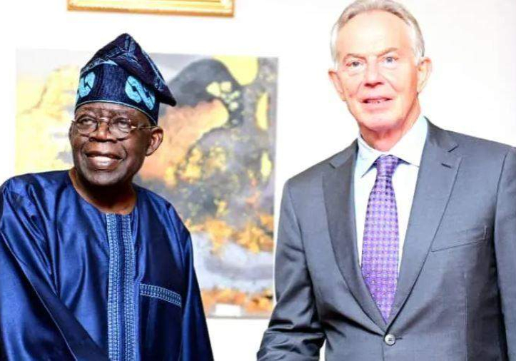 65449 tinubu discusses mutual interests with tony blair institute founder 65449 tinubu discusses mutual interests with tony blair institute founder