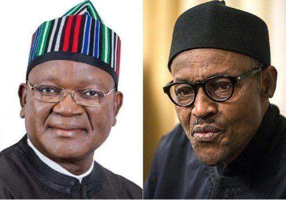 65729 benue governor samuel ortom forgives president buhari