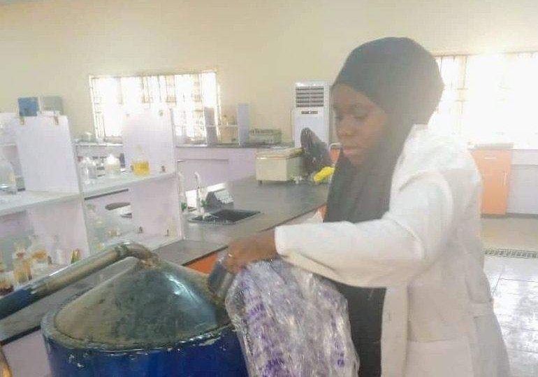6578 fud student converts pure water sachets to kerosene diesel