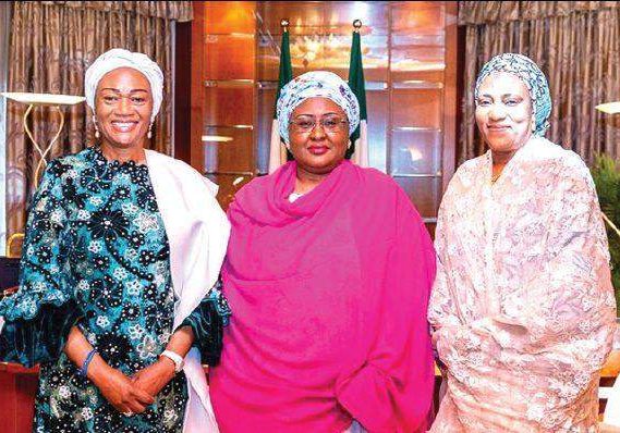 66004 aisha buhari guides remi tinubu on the roles of first ladies