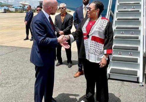 67763 us secretary of housing marcia l fudge leads delegation for president elect tinubus inauguration 67763 us secretary of housing marcia l fudge leads delegation for president elect tinubus inauguration
