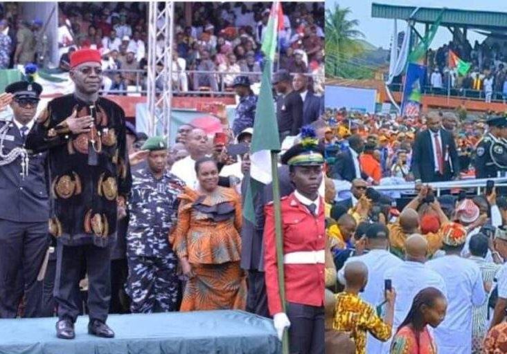68222 female police officer collapses during parade at governor ottis inauguration 68222 female police officer collapses during parade at governor ottis inauguration