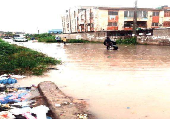 71195 flooding threatens lagos community as contractor abandons drainage project 71195 flooding threatens lagos community as contractor abandons drainage project