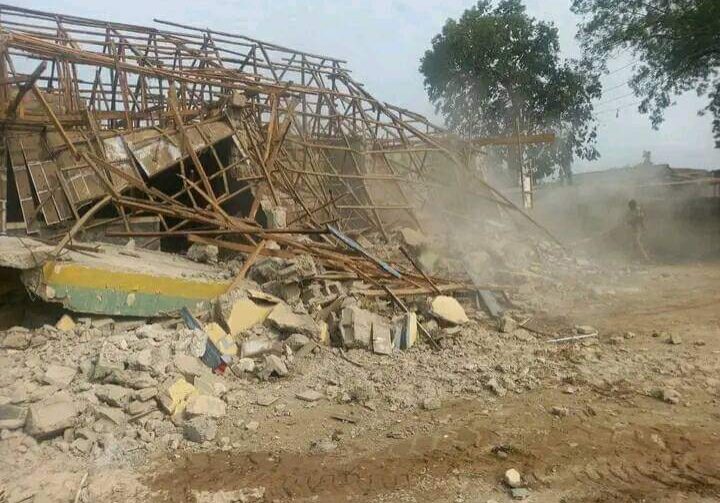 71407 gov bago demolishes police station in niger 71407 gov bago demolishes police station in niger