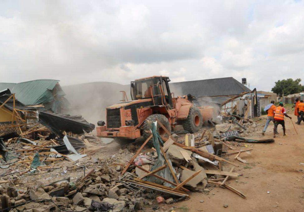 71950 demolition fcta reclaims over 500 plots of land in katampe district 71950 demolition fcta reclaims over 500 plots of land in katampe district