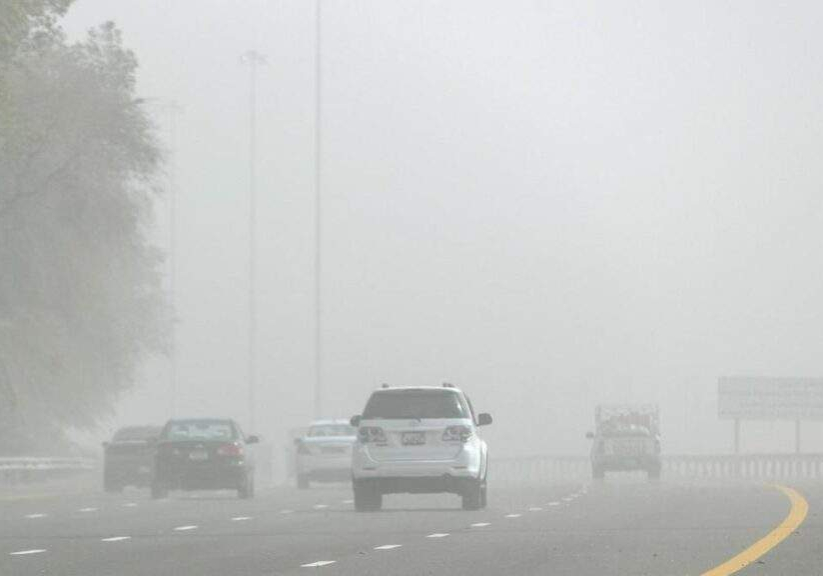 7554 nimet envisages 3 day dust haze from monday