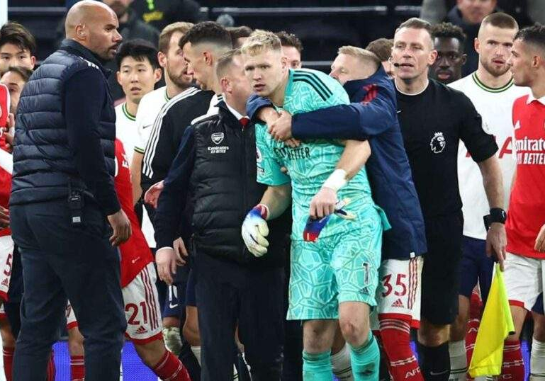 7586 epl tottenham fan attacked ramsdale after arsenals 2 0 win