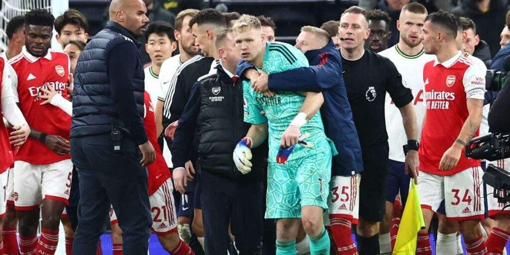7586 epl tottenham fan attacked ramsdale after arsenals 2 0 win 7586 epl tottenham fan attacked ramsdale after arsenals 2 0 win