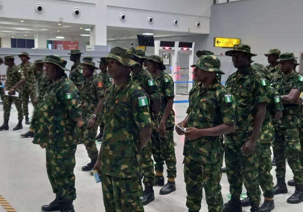 81534 nigerian troops return home from guinea bissau 81534 nigerian troops return home from guinea bissau