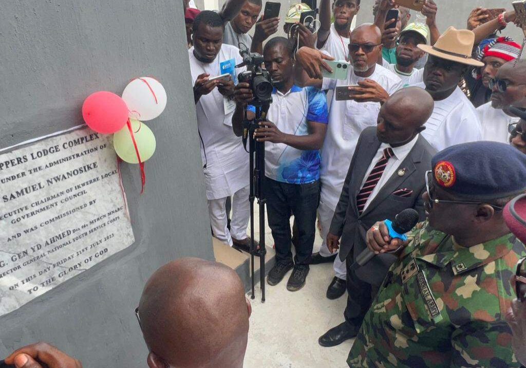 84981 rivers state donates 48 rooms lodge to corps members