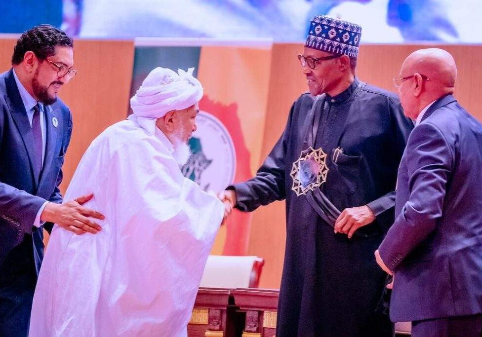 8535 buhari will remain an icon even out of office says shaykh bin bayyah