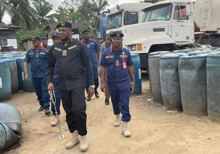 86158 nscdc vows to rid lagos of oil thieves 86158 nscdc vows to rid lagos of oil thieves