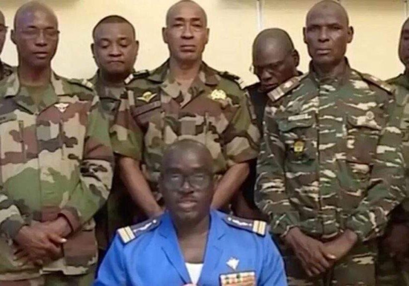 86526 niger republic army command declares support for military coup 86526 niger republic army command declares support for military coup