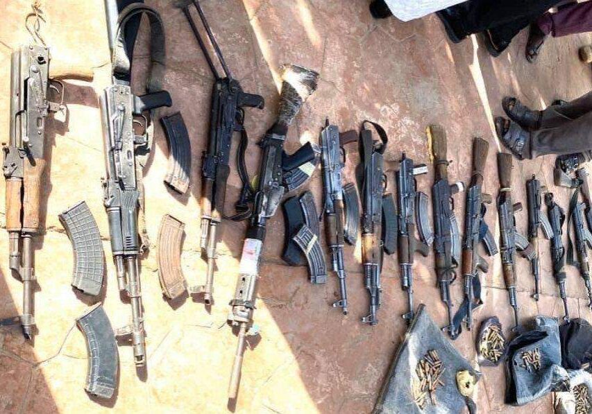 87995 military recovers 130 illegal weapons in plateau