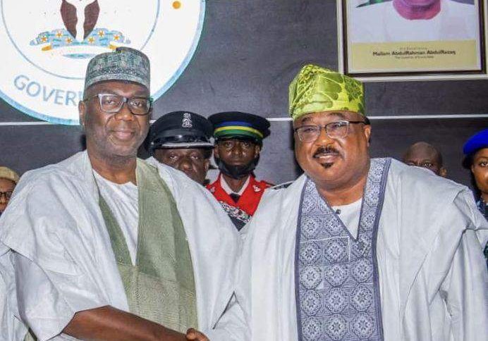 88372 kwara state governor salutes his deputy alabi at 60