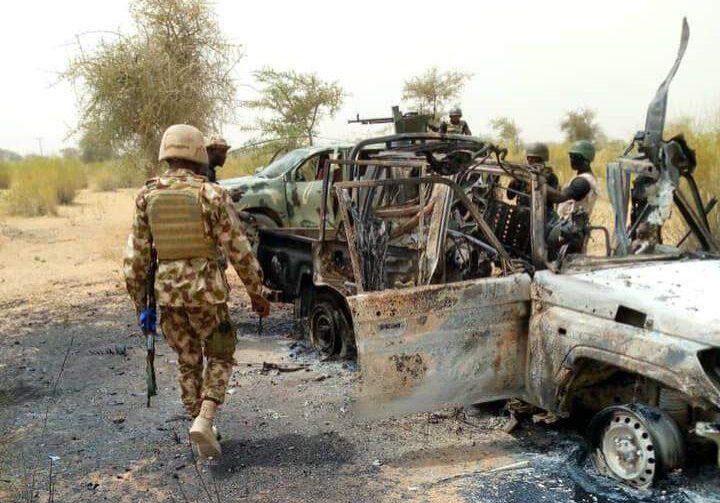 89123 nigerian military kills 36 terrorists arrests 163 criminals in 2 weeks dhq