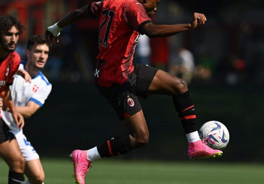 92710 serie a chukwueze on target as ac milan cruise to victory in final pre season friendly