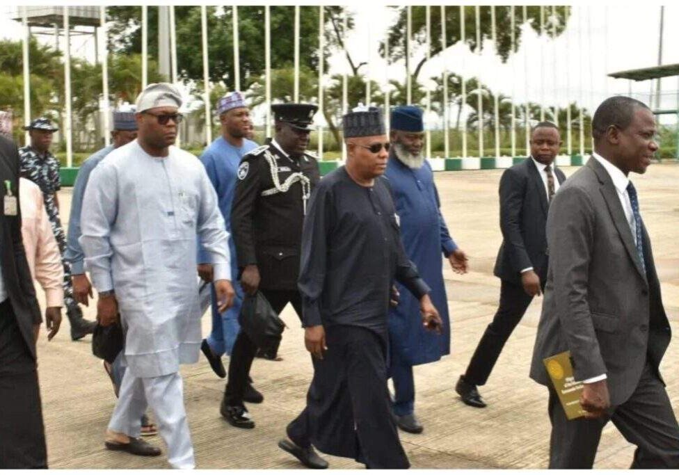 96094 shettima embarks on journey to south africa to attend brics summit 96094 shettima embarks on journey to south africa to attend brics summit