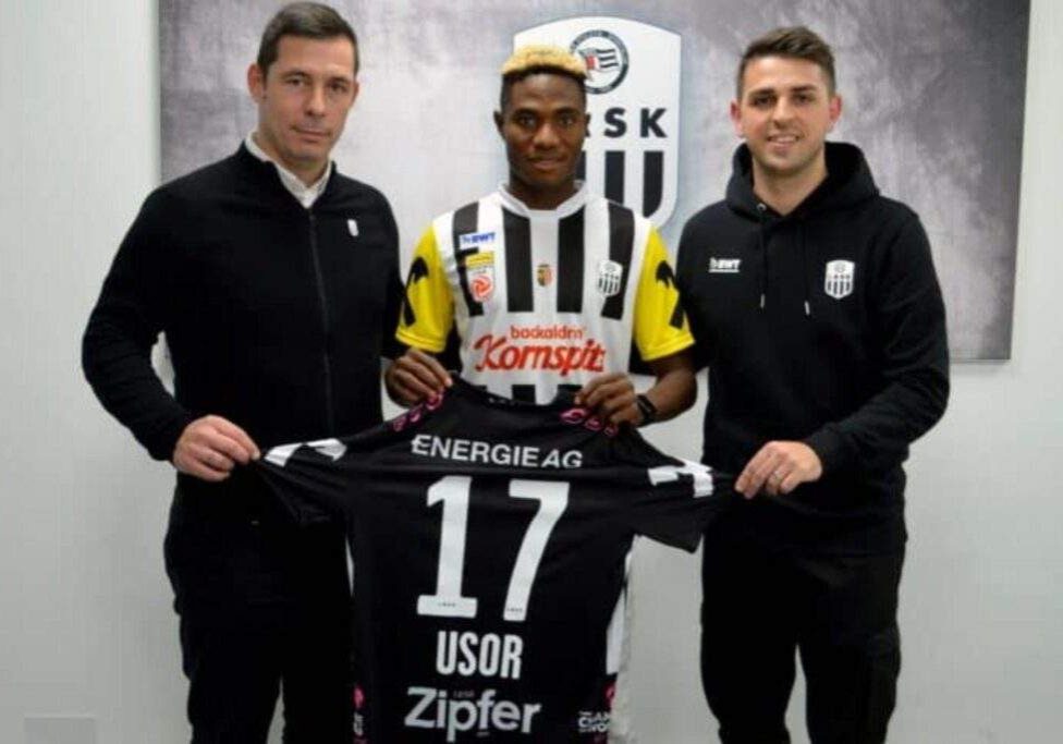 9829 transfer nigerian winger usor on loan to austrian club lask