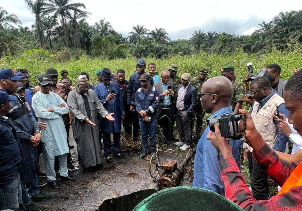 98662 nigerian economy suffers monthly loss of 7 2 million from uncovered illegal crude oil connection in abia state