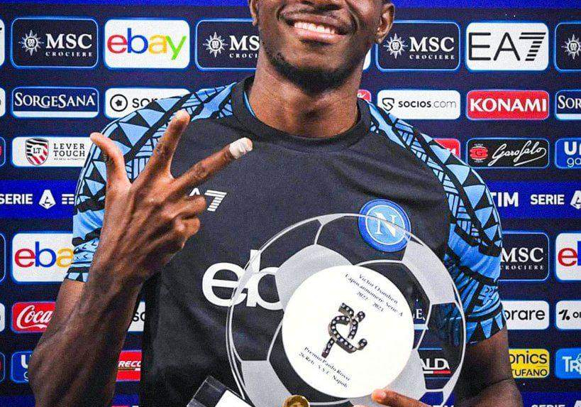 98925 serie a napolis victor osimhen clinches paolo rossi award as top scorer
