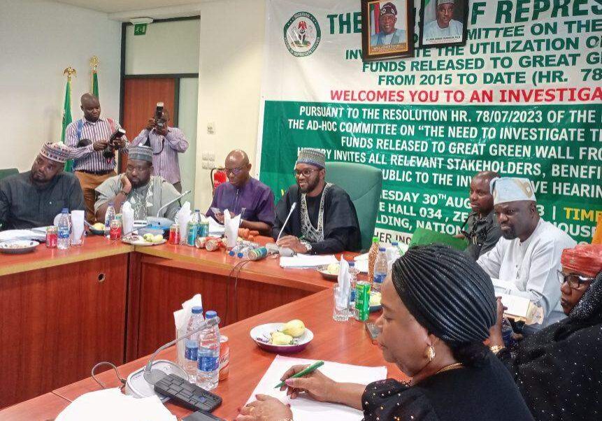 99955 reps begin investigation on great green wall project