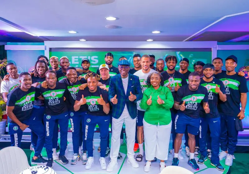 AFCON 2023 Sanwo Olu charges Super Eagles to bring trophy home AFCON 2023 Sanwo Olu charges Super Eagles to bring trophy home
