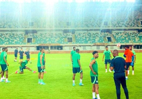 AFCON 2023 Super Eagles hold first training in Abidjan under AFCON 2023 Super Eagles hold first training in Abidjan under