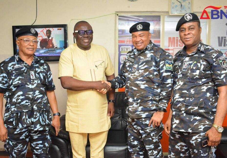 Abia CP visits ABN station apologizes for officers conduct