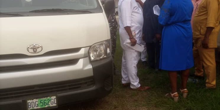 Abia Panel recovers TETFund bus from college ex rector Nto Abia Panel recovers TETFund bus from college ex rector Nto
