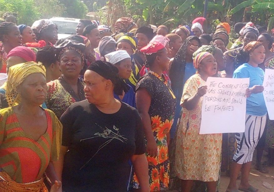 Abia: Women protest alleged hijacking of community resources