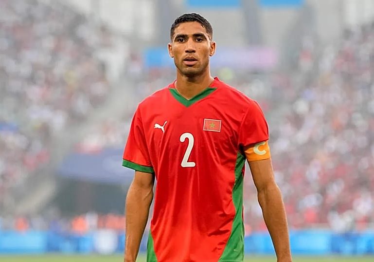 Hakimi Injured, Doubtful for AFCON