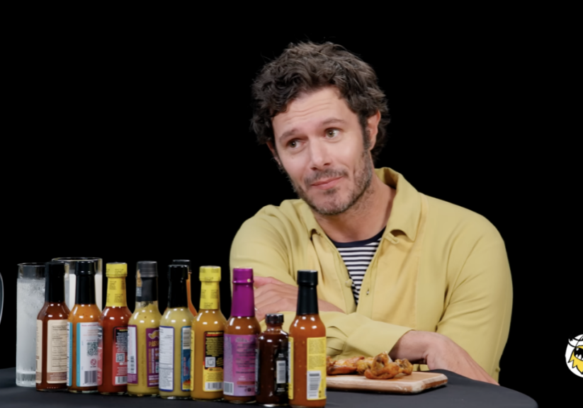 Adam Brody takes on 'Hot Ones,' stays impressively calm