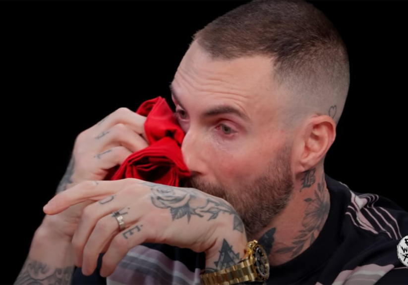 Adam Levine's 'Hot Ones' starts off strong, gets derailed hard