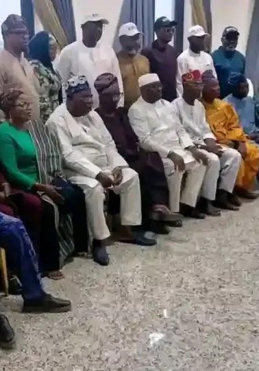 Bye-election: Tinubu's minister, Adelabu meets aggrieved APC aspirants [PHOTOS