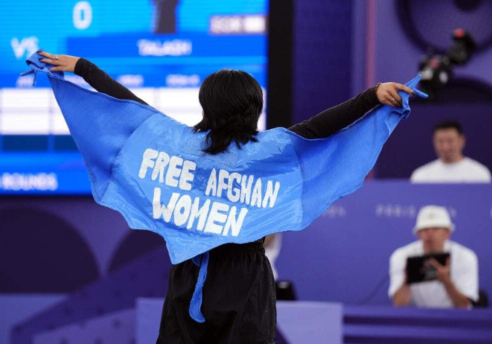 Afghan Breakdancer's Defiant Olympic Moment: "FREE AFGHAN WOMEN" Afghan Breakdancer's Defiant Olympic Moment: "FREE AFGHAN WOMEN"