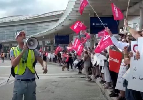 Air Canada Grounded As Striking Union Defies Order To Resume Work • Channels Television